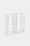 Retrospekt Acrylic Cassette Tape Storage Rack For 20 Cassettes In Clear