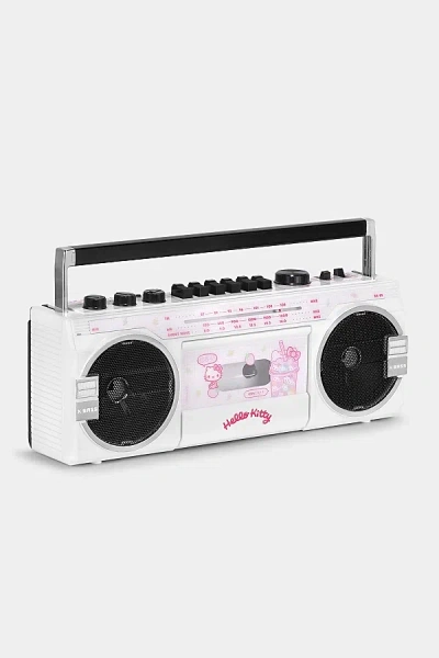 Retrospekt Hello Kitty Bx-85 Cassette Player Boombox In Strawberry Kawaii At Urban Outfitters