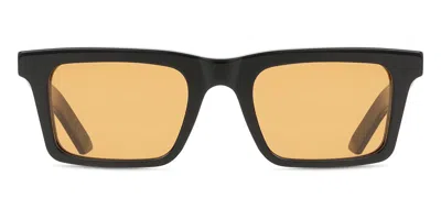 Retrosuperfuture 1968 Black 18e Men's Sunglasses Black Size 52