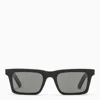 Retrosuperfuture X A Cold Wall Caro Rectangle-frame Sunglasses In Black
