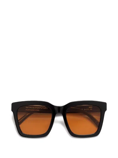 Retrosuperfuture Aalto Sunglasses In Black