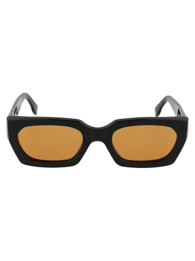 Retrosuperfuture Caro Sunglasses In Brown
