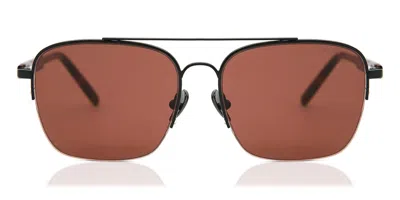 Retrosuperfuture Adamo 8hs Occhiali Da Sole Neri Per Uomo In Black