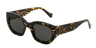 Retrosuperfuture Alva Havana Maculata 12k Women's Sunglasses Tortoiseshell Size 53 In Brown