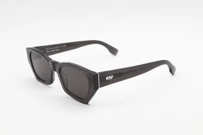 Retrosuperfuture Amata Dwb Black/black In Gray