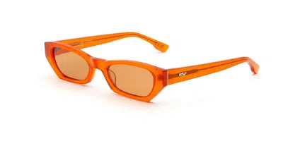 Retrosuperfuture Amata Estate Mandarino Gcj Men's Sunglasses Orange Size 54