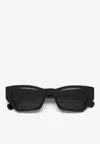Retrosuperfuture Amata Geometric Sunglasses In Gray