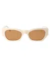 Retrosuperfuture Amata Geometric-frame Sunglasses In Panna