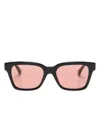 Retrosuperfuture America Square-frame Sunglasses In Black