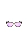 Retrosuperfuture America Square Frame Sunglasses In Gray