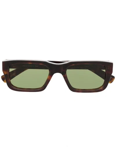 Retrosuperfuture Augusto Square-frame Sunglasses In Braun