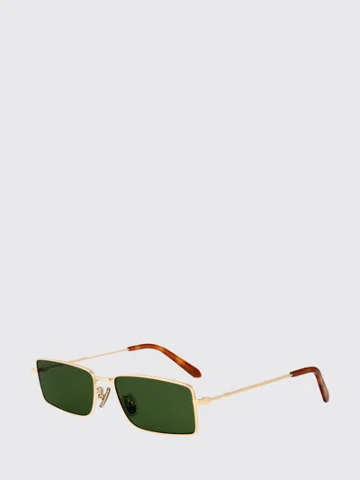 Retrosuperfuture Aviator Metal Sunglasses With Adjustable Bridge In Green