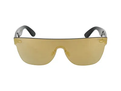 Retrosuperfuture Aviator Sunglasses In Gold