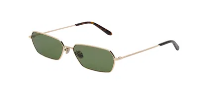Retrosuperfuture Balarm Classico Fdp Men's Sunglasses Gold Size 59 In Green