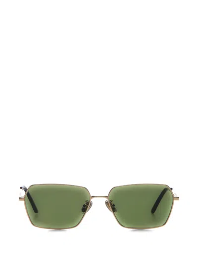 Retrosuperfuture Balarm Classico Geometric-frame Sunglasses In Green