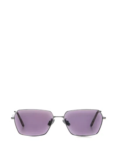Retrosuperfuture Balarm Geometric-frame Sunglasses In Purple