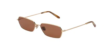 Retrosuperfuture Balarm Graffiato Tqr Men's Sunglasses Gold Size 59