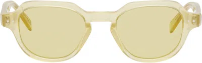 Retrosuperfuture Beige Voce Sunglasses In Cream