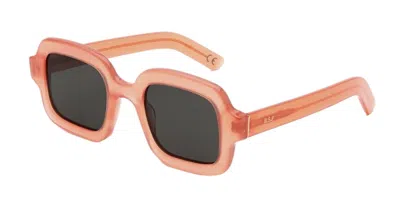 Retrosuperfuture Benz Rusty 1x2 Women's Sunglasses Orange Size 51