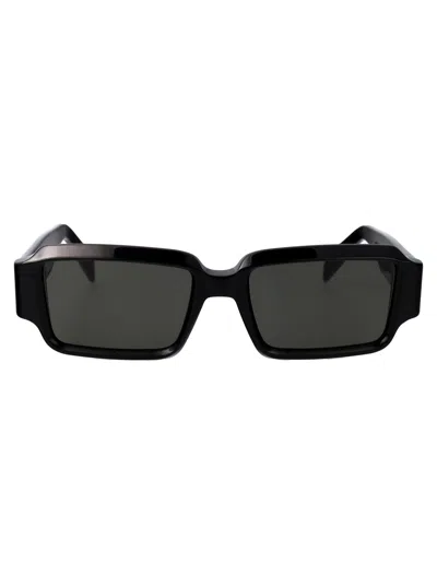 Retrosuperfuture Black Acetate Sunglasses