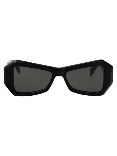 Retrosuperfuture Black Acetate Sunglasses