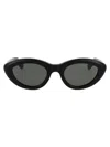 Retrosuperfuture Black Acetate Sunglasses In Black