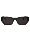 Retrosuperfuture Black Acetate Sunglasses In Brown