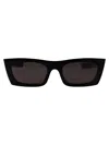 Retrosuperfuture Black Acetate Sunglasses In Black