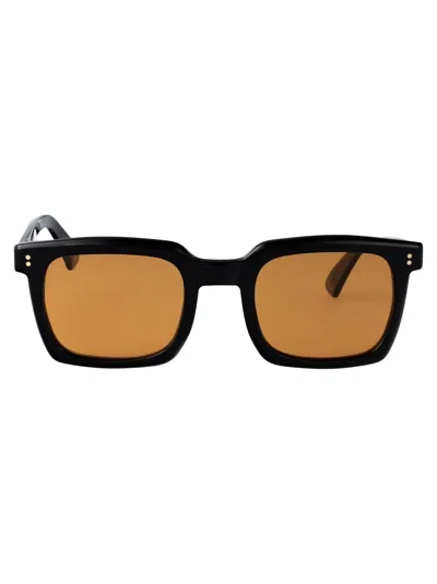 Retrosuperfuture Black Acetate Sunglasses