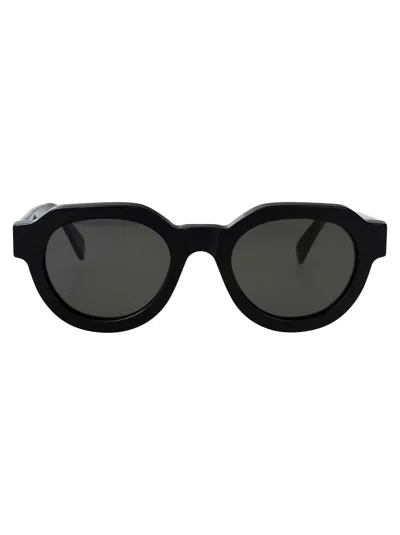 Retrosuperfuture Black Acetate Sunglasses