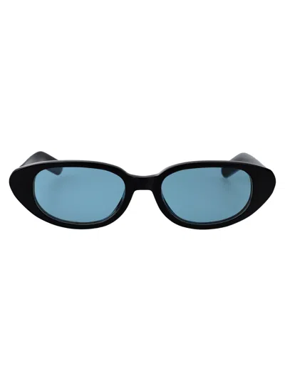 Retrosuperfuture Black Acetate Sunglasses In Pink