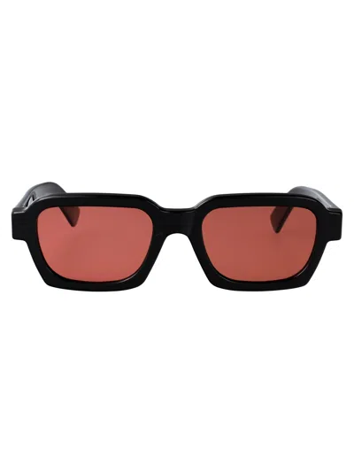 Retrosuperfuture Black Acetate Sunglasses