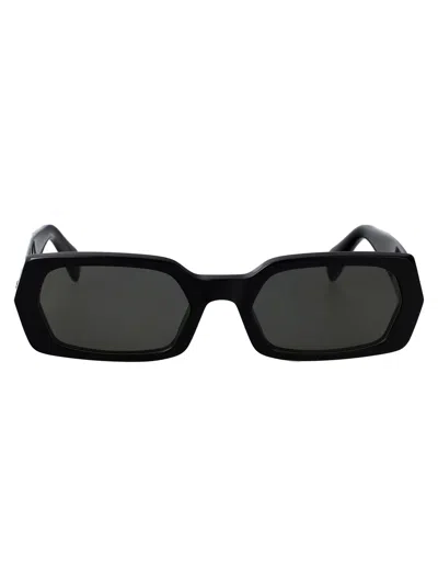 Retrosuperfuture Black Acetate Sunglasses