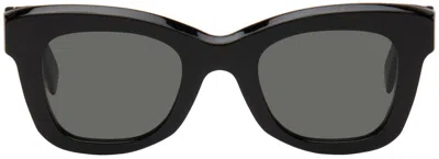 Retrosuperfuture Black Altura Sunglasses In Gold