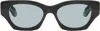 Retrosuperfuture Black & Gray Tono Sunglasses In Fiammato