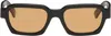 Retrosuperfuture Black Caro Sunglasses In Caro Refined