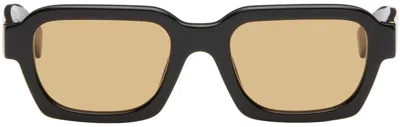 Retrosuperfuture Black Caro Sunglasses In Caro Refined