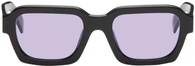 Retrosuperfuture Black Caro Sunglasses In Purple