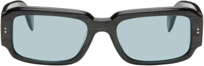 Retrosuperfuture Black Etrusco Sunglasses In Fiammato
