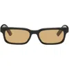 Retrosuperfuture Gesto Rectangle-frame Sunglasses In Black