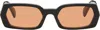 Retrosuperfuture Black 'l'altro' Sunglasses In Brown