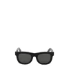 Retrosuperfuture Black Logo Sunglasses In Black