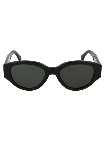 Retrosuperfuture Black Logo Sunglasses