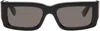 Retrosuperfuture Black Notte Sunglasses In Black