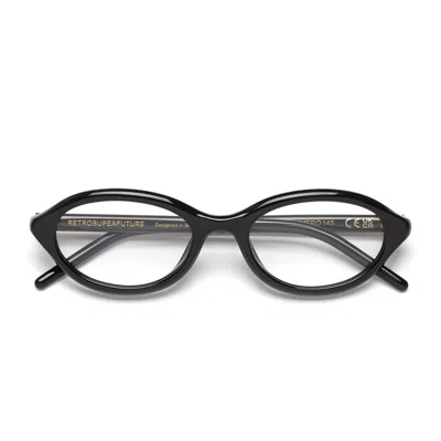 Retrosuperfuture Black Numero 145 Acetate Glasses