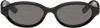 Retrosuperfuture Black Parola Sunglasses In Black