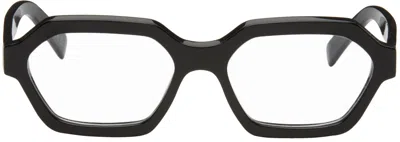 Retrosuperfuture Black Pooch Glasses In Nero