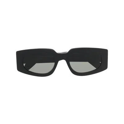 Retrosuperfuture Sculpted-design Sunglasses In Black