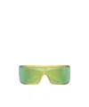 Retrosuperfuture Bones Sunglasses In Green