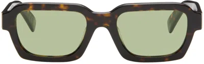 Retrosuperfuture Brown Caro 3627 Sunglasses In Havana 3627